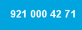 921 000 42 71 921 000 42 71